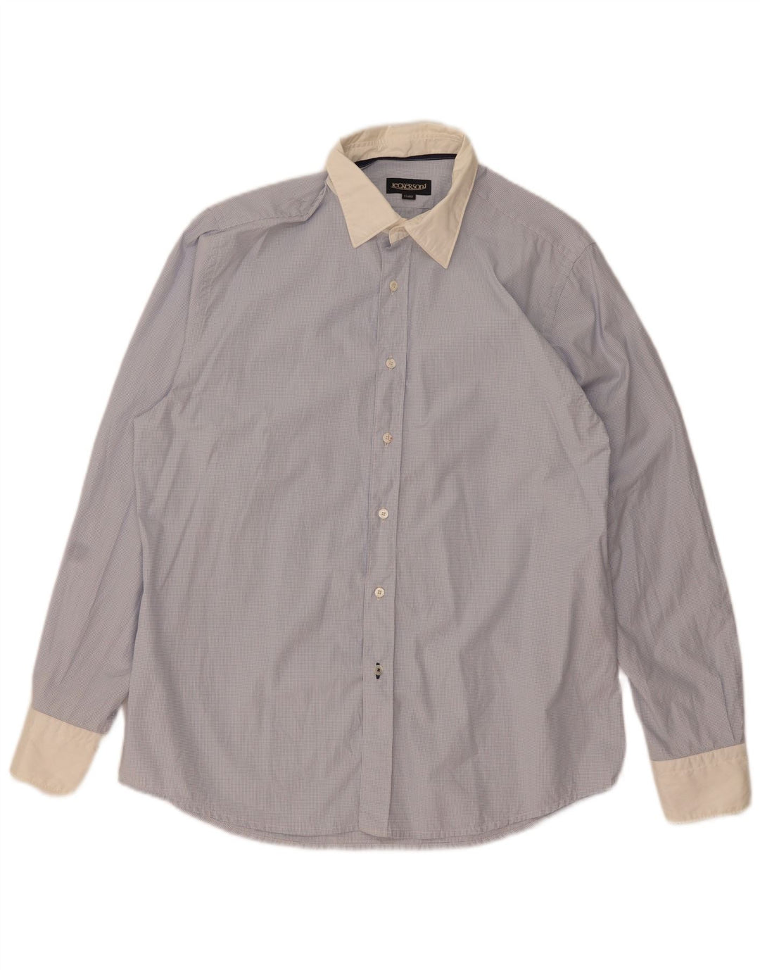 Camicia da uomo Jeckerson XL in cotone a quadri blu