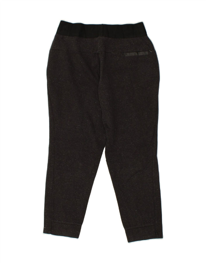 ADIDAS Womens Tracksuit Trousers UK 14 Large  Grey Flecked Vintage Adidas and Second-Hand Adidas from Messina Hembry 