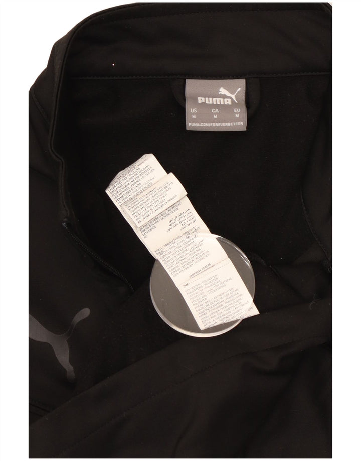 Giacca da tuta da uomo Puma Medium nera in poliestere