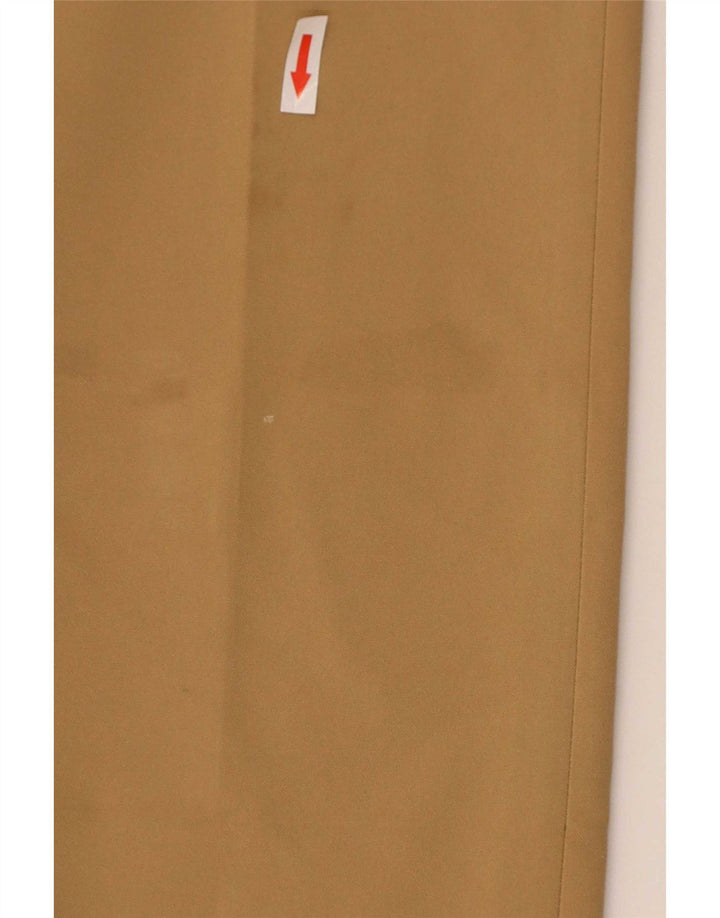 Pantaloni da abito dritti da donna Zara EU 40 Medium W30 L35 Poliestere beige