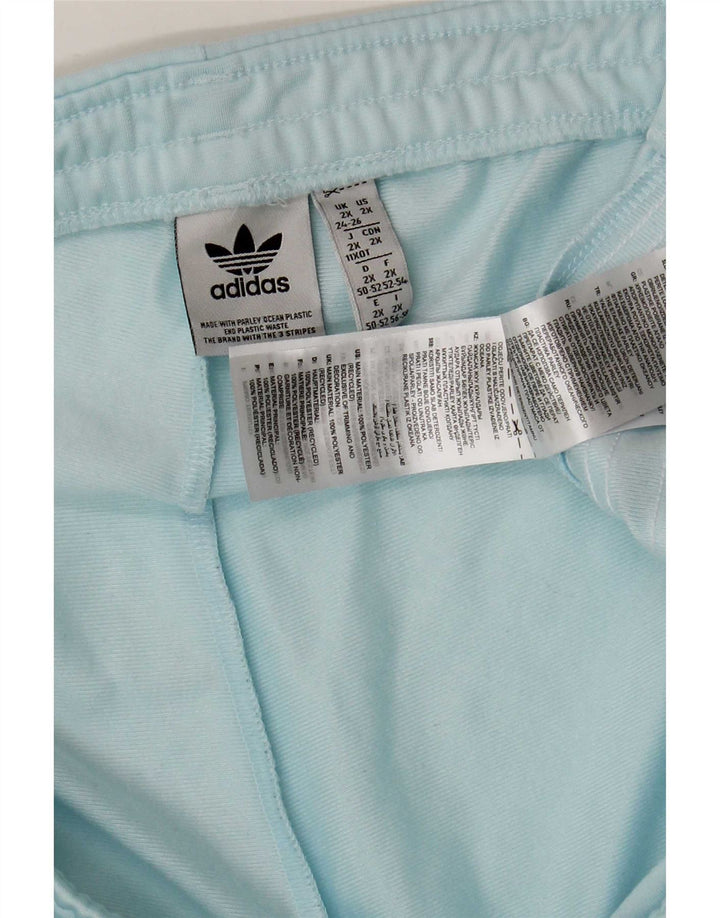 Pantaloni da tuta da donna Adidas UK 24/26 2XL poliestere blu