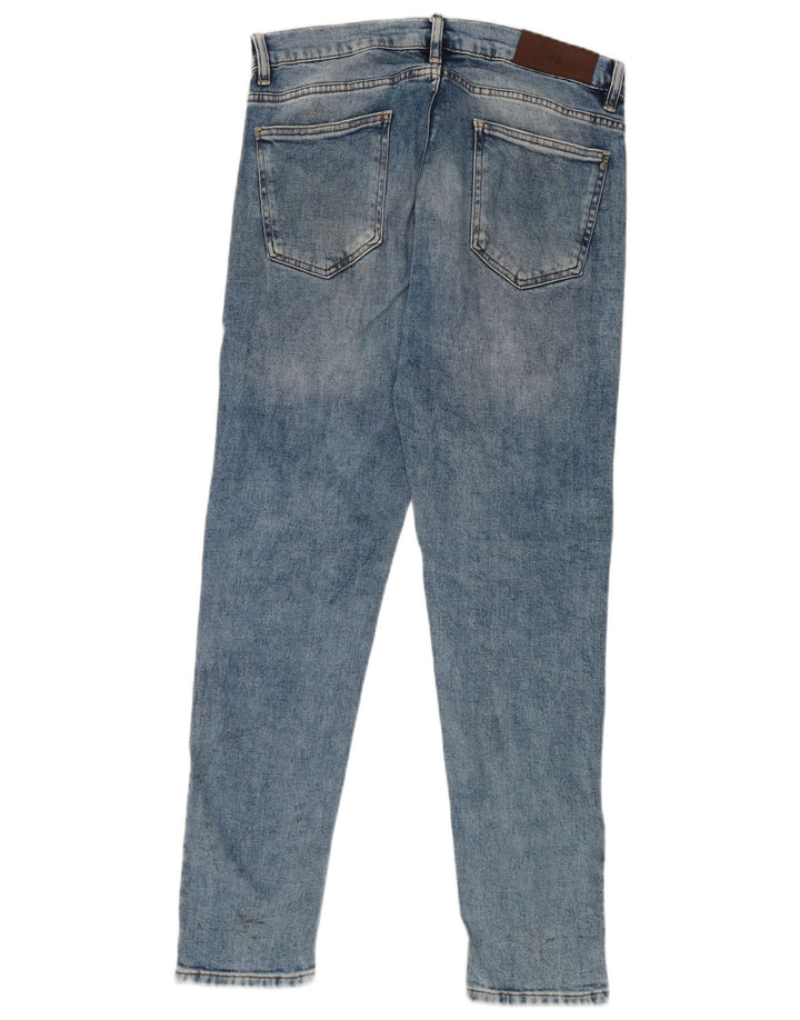 Jeans slim da uomo Zara taglia 42 grande W32 L31 blu