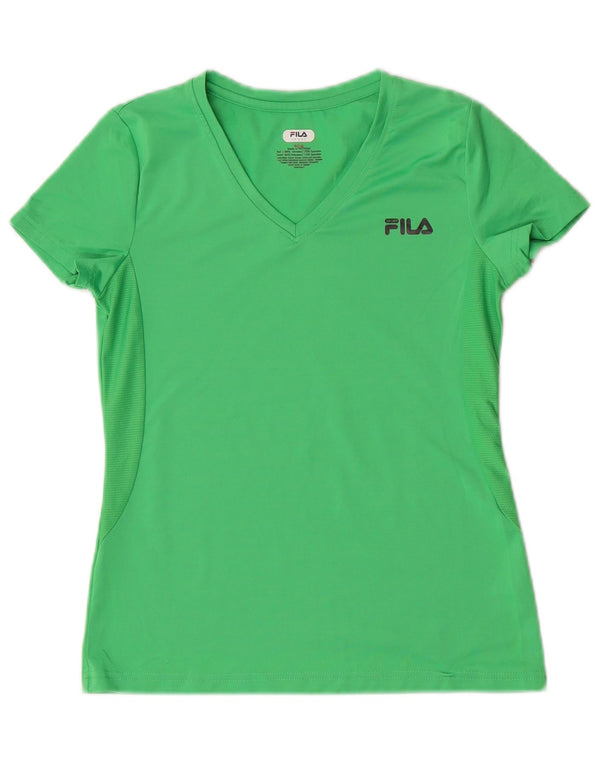 Maglietta Fila Bambina Top 15-16 Anni XL Verde Poliestere