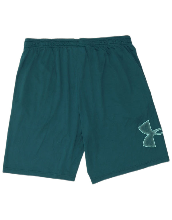 Pantaloncini sportivi grafici da uomo UNDER ARMOUR Heat Gear XL blu