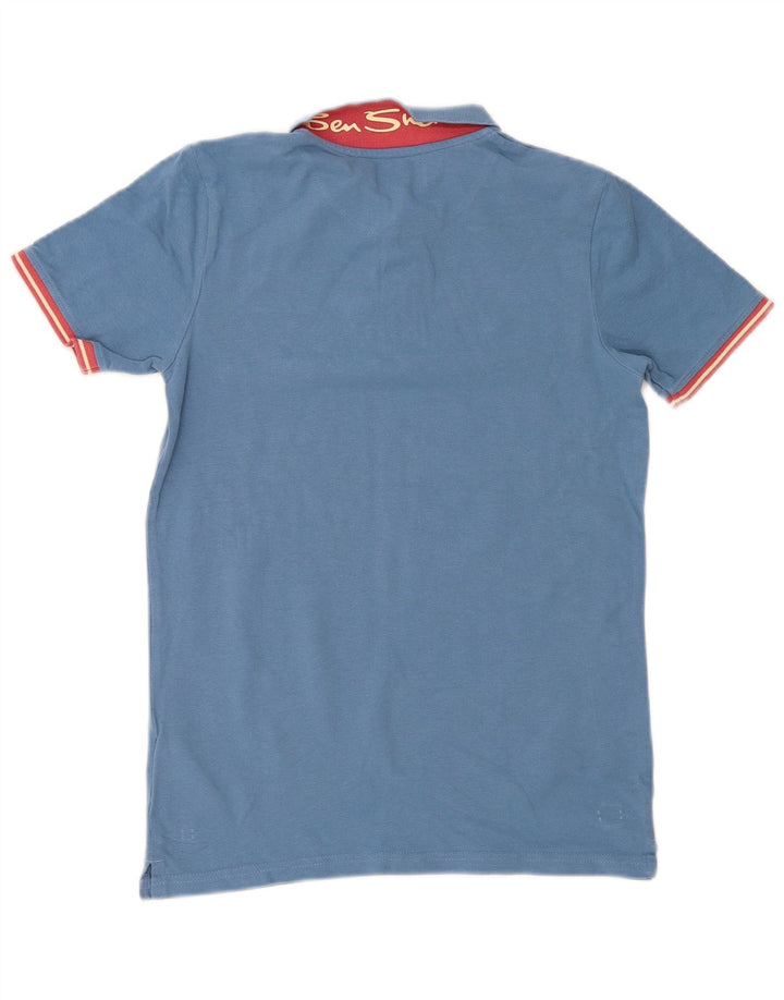 Polo da bambino Ben Sherman 14-15 anni in cotone blu