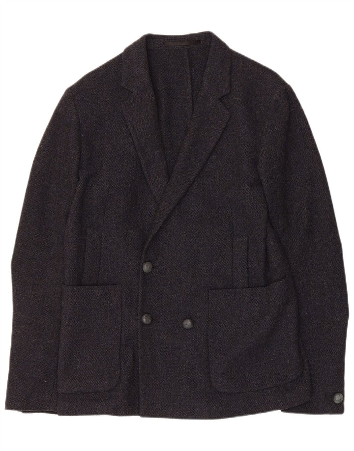 Giacca Blazer Doppiopetto Uomo Mauro Grifoni IT 50 Large Blu Navy
