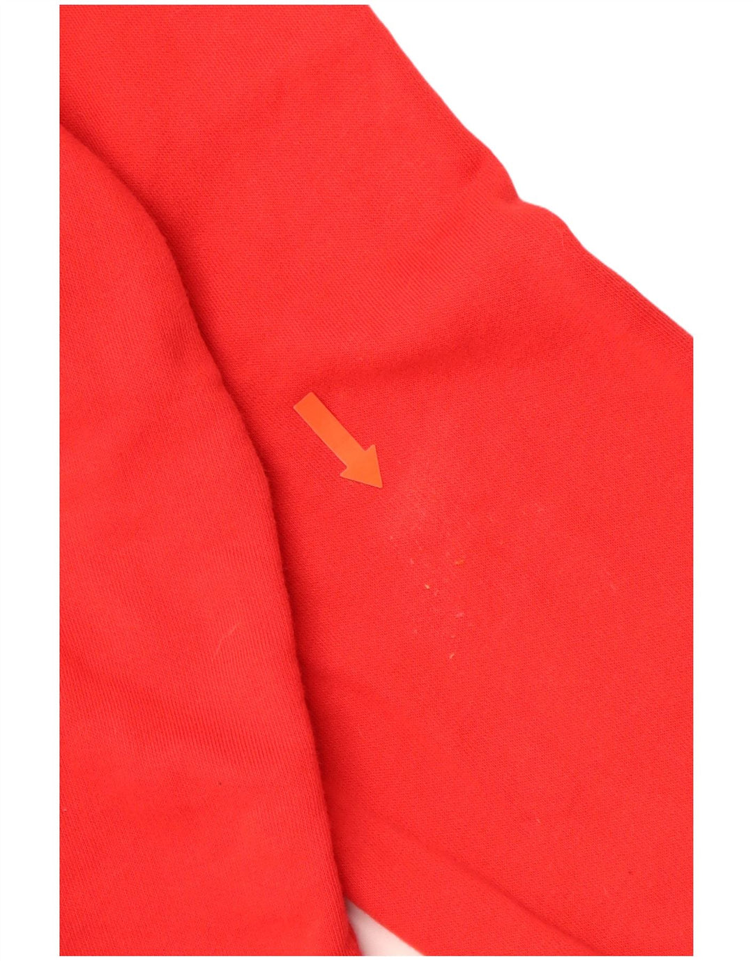 Felpa con cappuccio e zip PUMA da uomo grande in cotone rosso