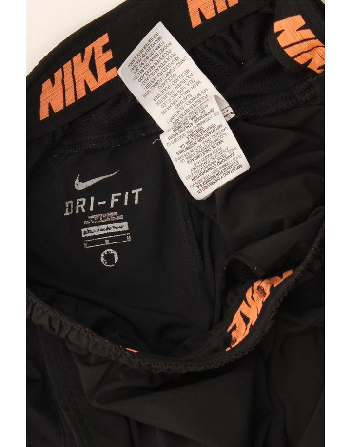 Pantaloncini sportivi Nike Dri Fit da uomo, colore nero medio, in poliestere color block