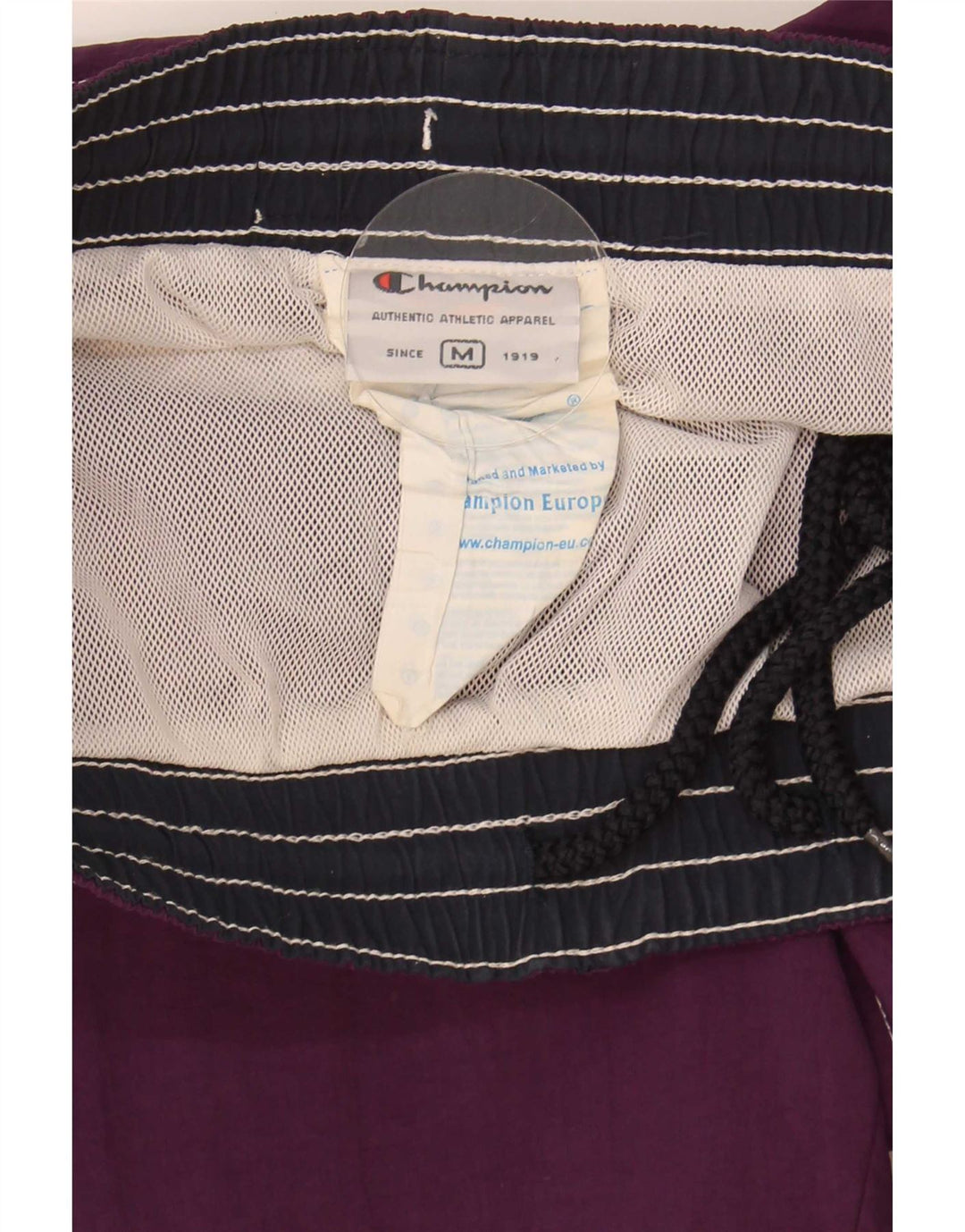 Pantaloncini da bagno da donna Champion viola medio in poliammide