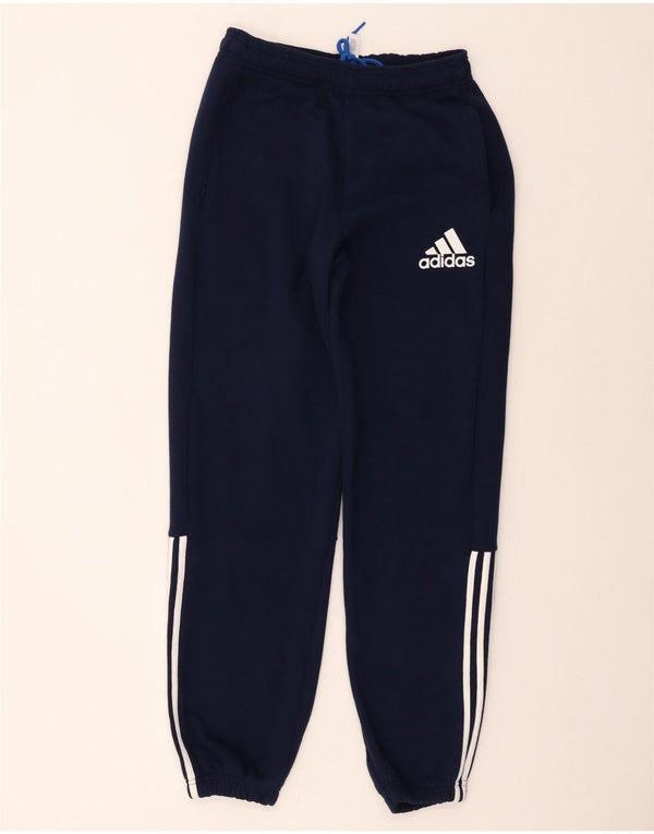 Pantaloni da tuta da uomo Adidas Joggers piccoli in cotone blu navy