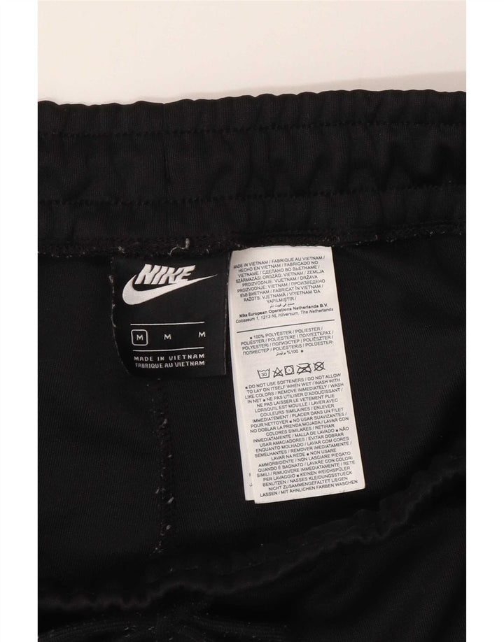 Pantaloncini sportivi grafici Nike da donna UK 12 Medium Black Colourblock poliestere