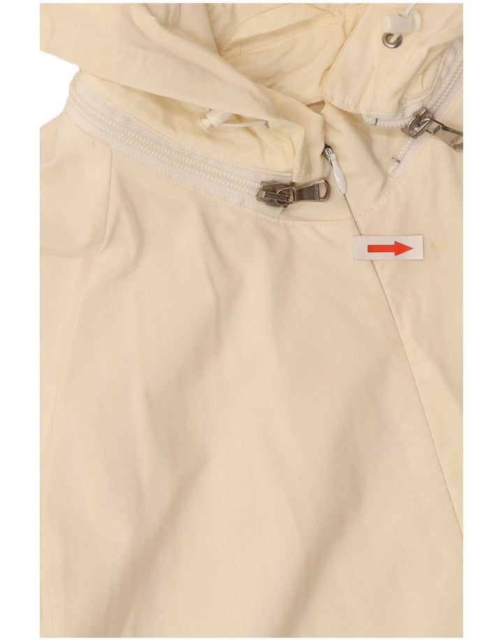 Giubbotto bomber con cappuccio da donna Allegri UK 14 grande bianco sporco