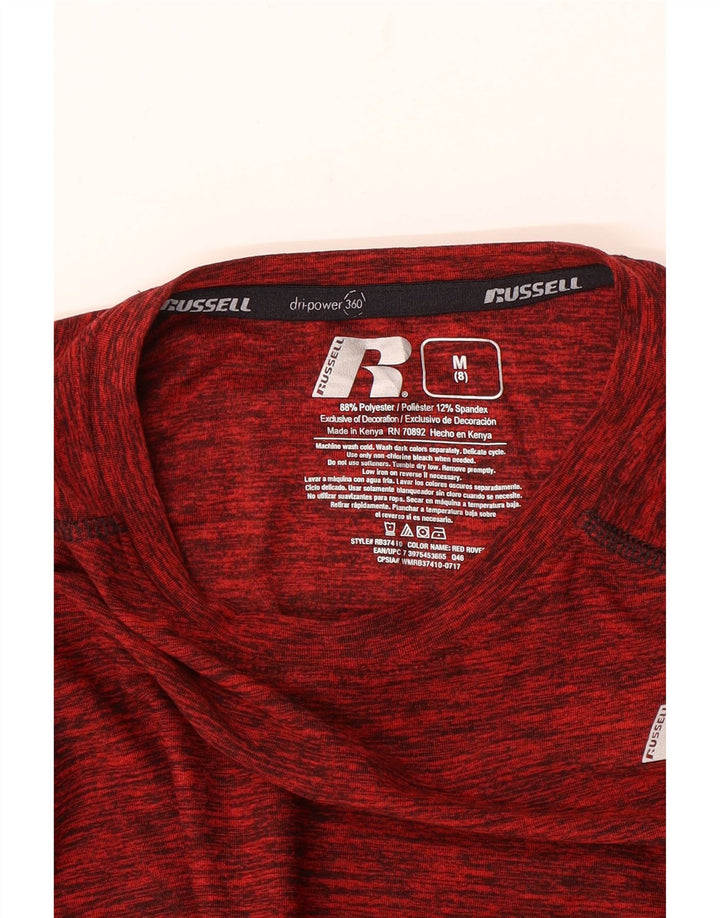 Maglia da ragazzo Dri-Power Russell Athletic a maniche lunghe 7-8 anni marrone medio