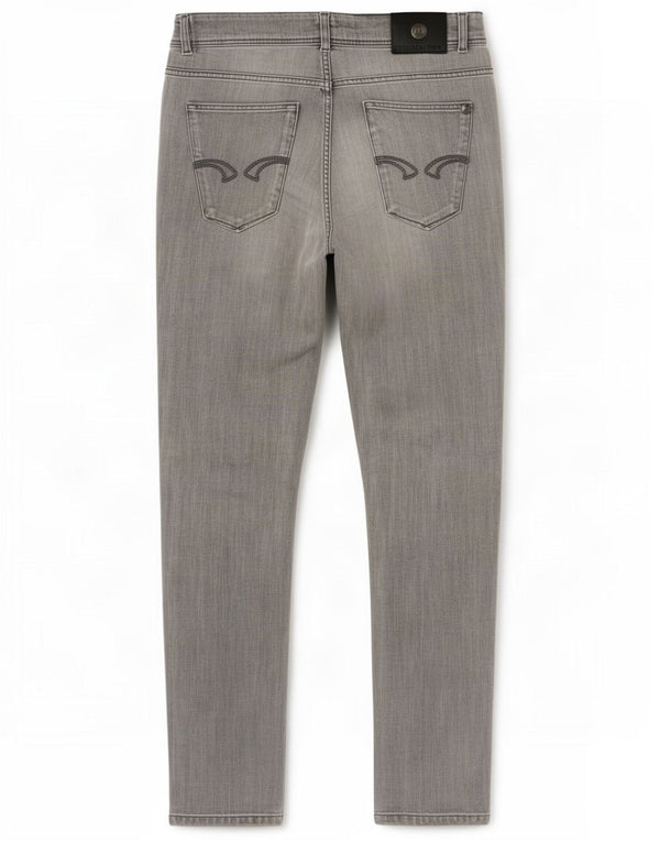 Jeans Straight Uomo Trussardi W33 L33 Cotone Grigio