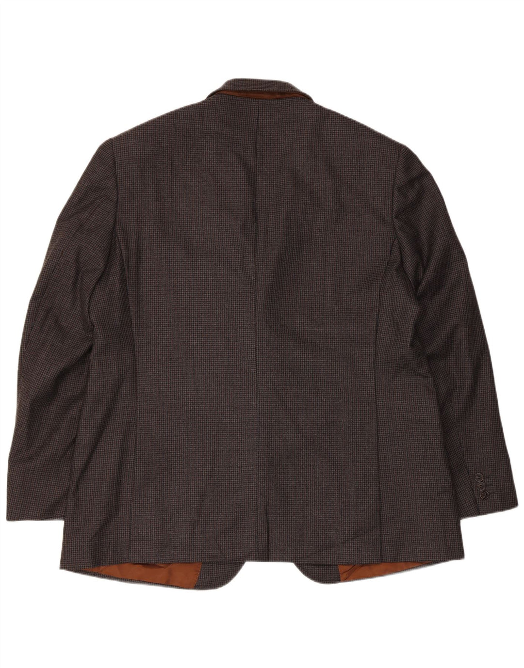 Giacca blazer da uomo su misura Marks & Spencer UK 46 3XL pied de poule grigio