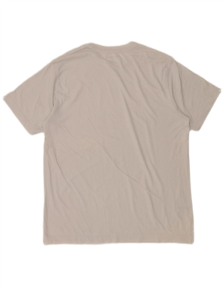 T-shirt da uomo EDDIE BAUER grande in cotone bianco