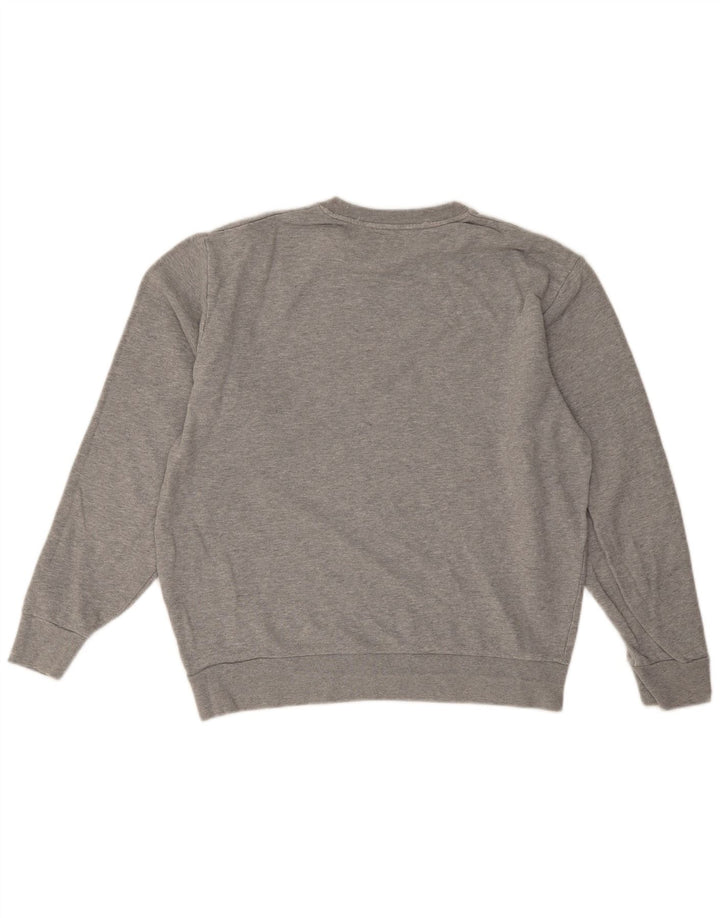 Felpa grafica da uomo Levi's, maglione grigio medio chiazzato
