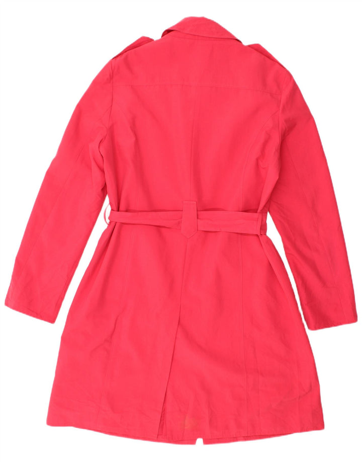 Trench da donna Marks & Spencer UK 12 Poliestere rosa medio
