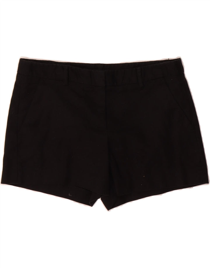 ZARA Womens Chino Shorts Medium W28 Black Cotton Vintage Zara and Second-Hand Zara from Messina Hembry 