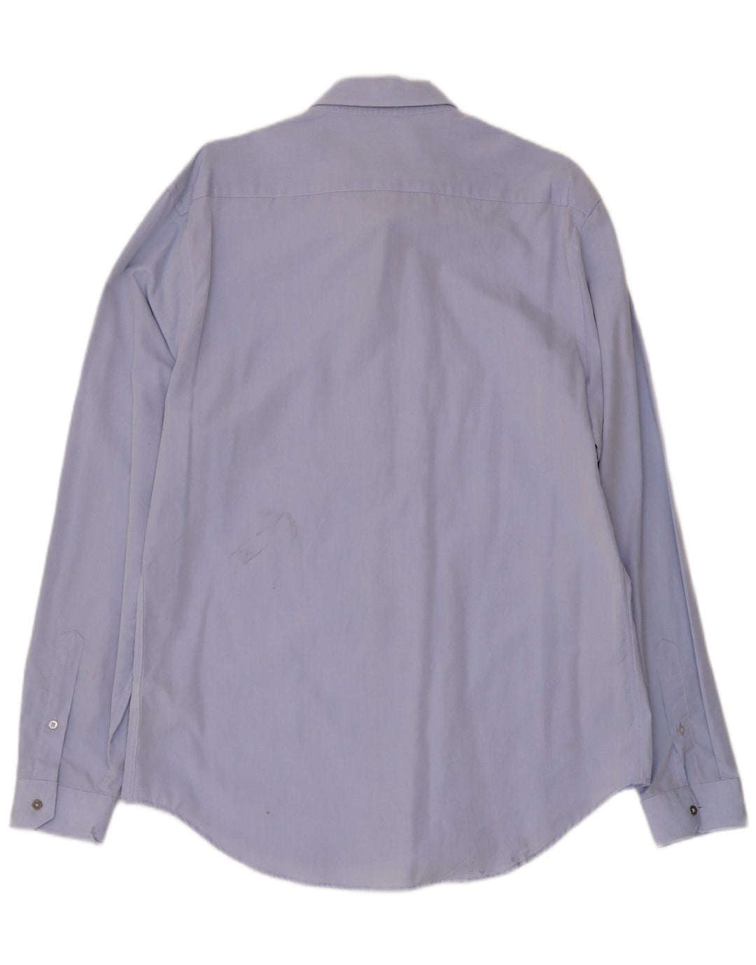 Camicia Zara da uomo slim fit XL in cotone blu