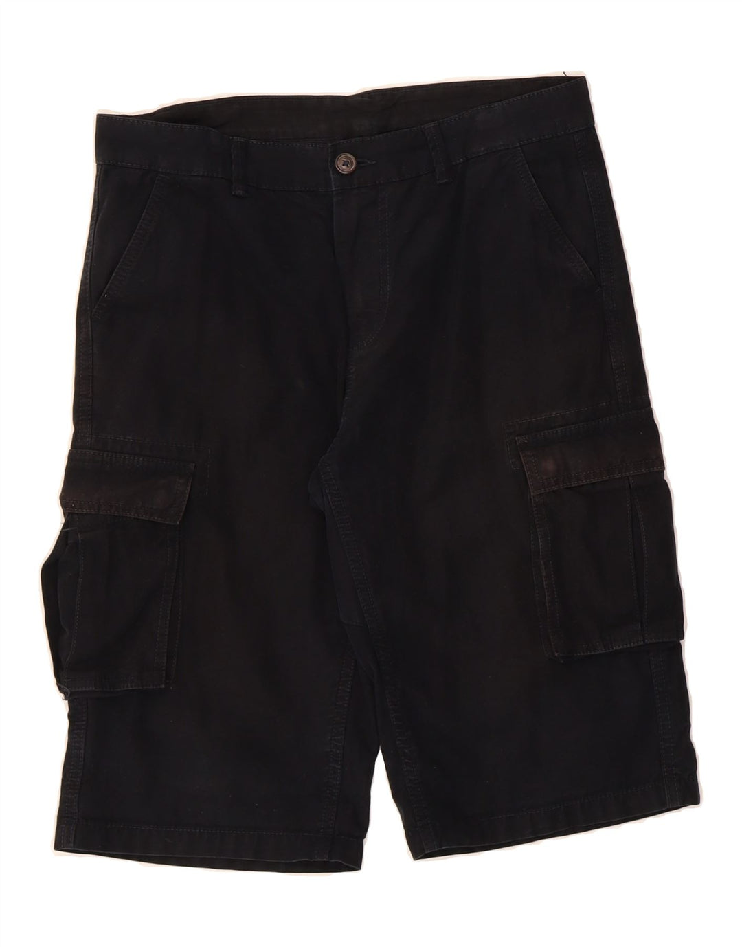 SCOUT Mens High Waist Cargo Shorts XS W32  Black Vintage Scout and Second-Hand Scout from Messina Hembry 