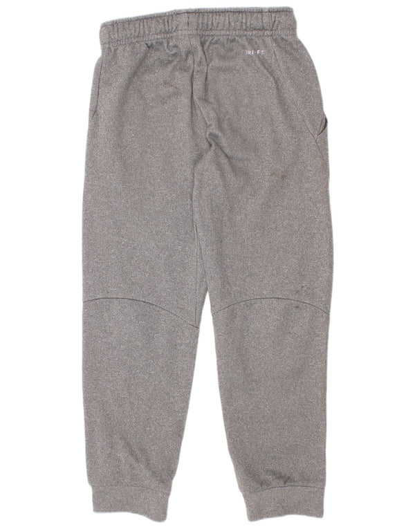 Pantaloni da tuta Nike da ragazzo Dri Fit Joggers 5-6 anni Grigio medio chiazzato