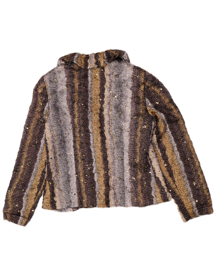 Giacca blazer da donna Joseph Ribkoff UK 16 grande geometrica multicolore
