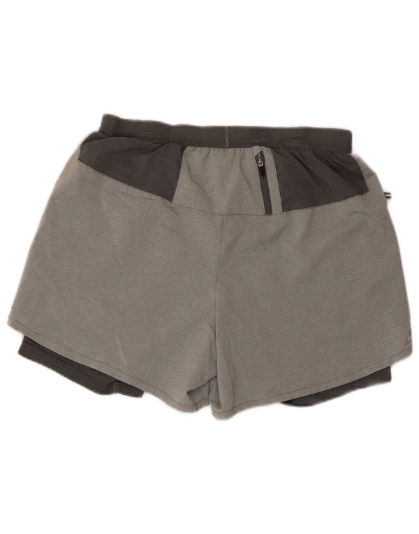 Pantaloncini sportivi Nike Dri Fit da uomo di colore grigio medio