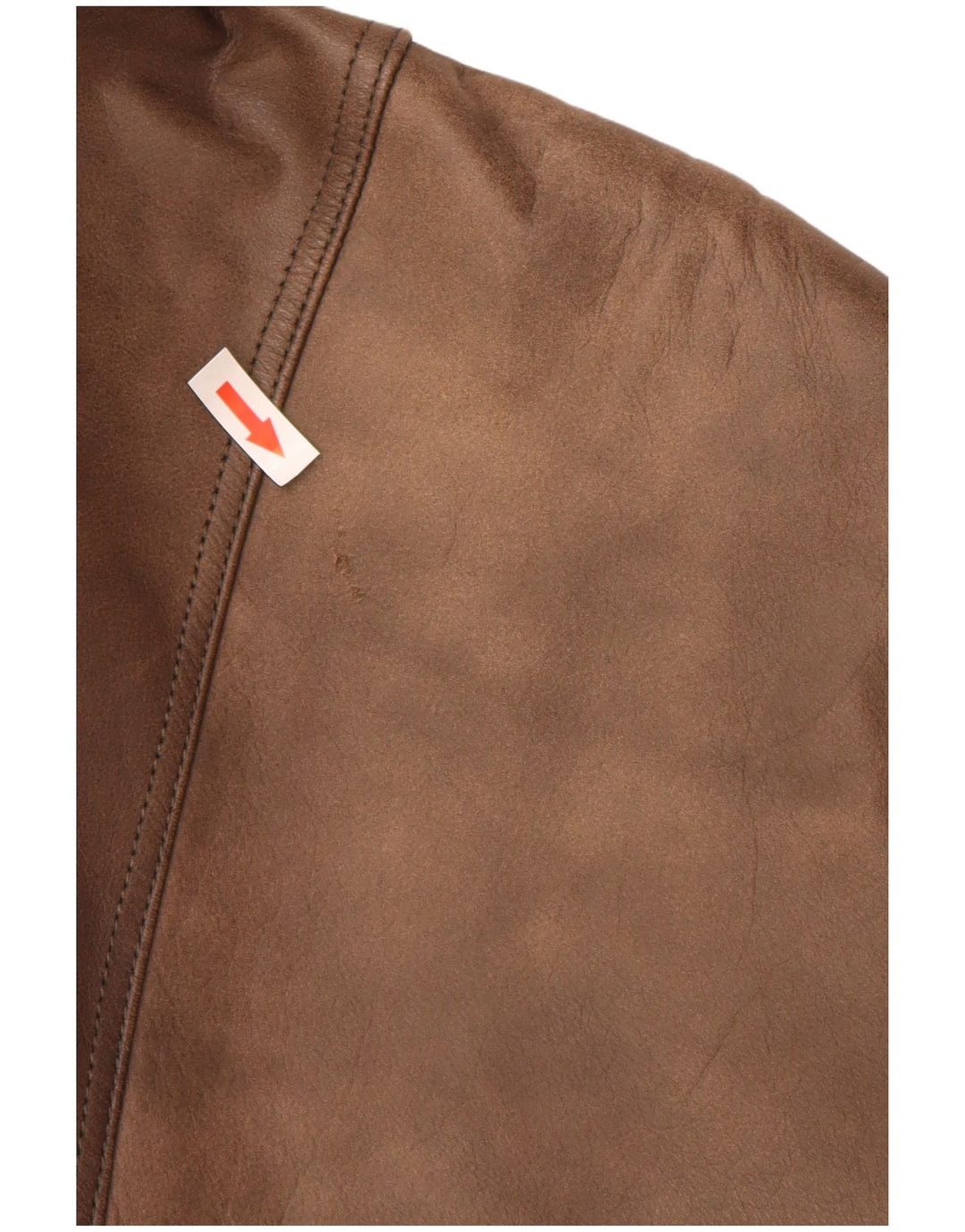 Giacca in Pelle Uomo Itallo IT 56 3XL Pelle Marrone