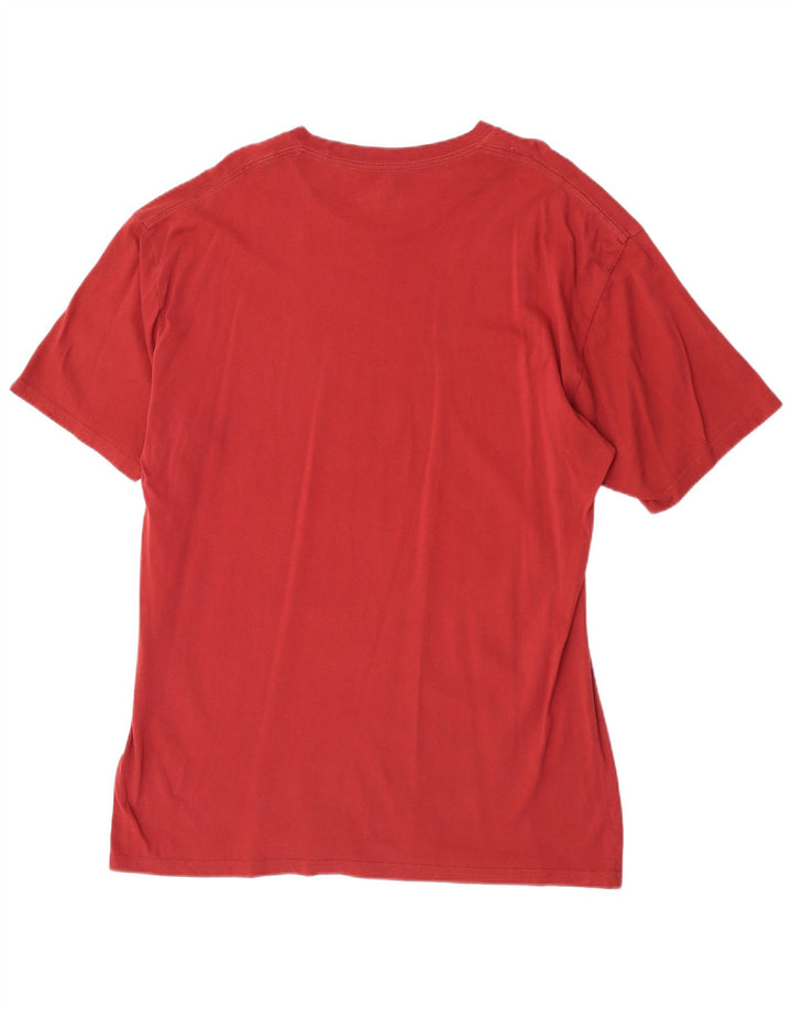 T-shirt da uomo Vans Classic Fit XL rossa in cotone