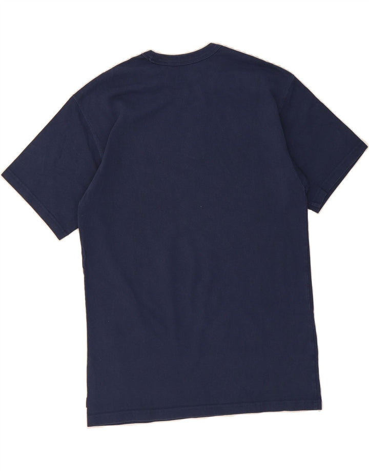 NIKE Mens T-Shirt Top Medium Navy Blue Cotton Vintage Nike and Second-Hand Nike from Messina Hembry 