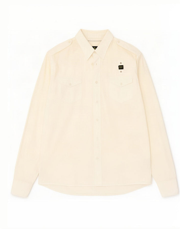 Camicia Blauer da uomo 2XL Bianca