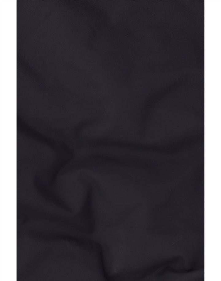 Giacca a vento con cappuccio da uomo Adidas UK 38 medio poliestere blu navy