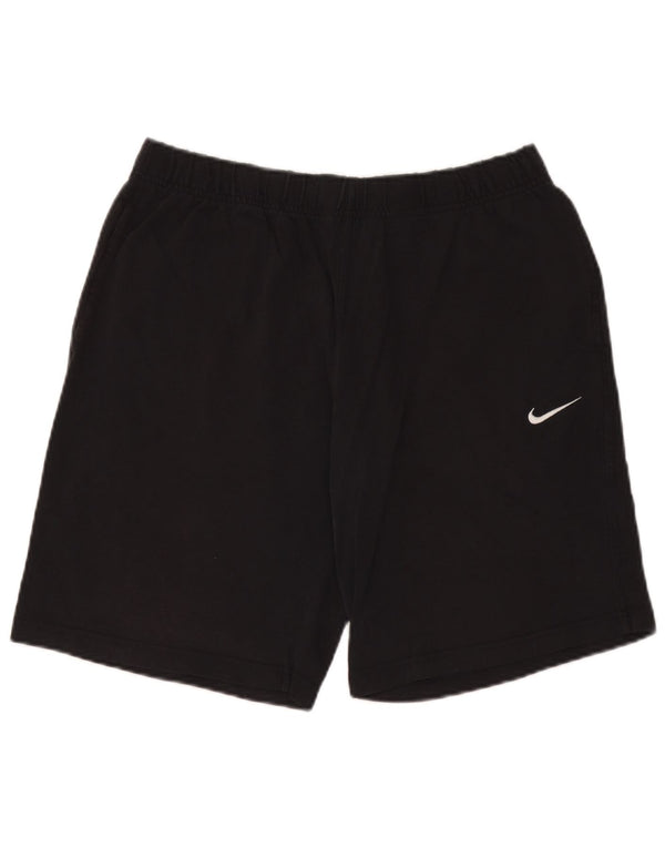 Pantaloncini sportivi Nike da uomo grandi in cotone nero