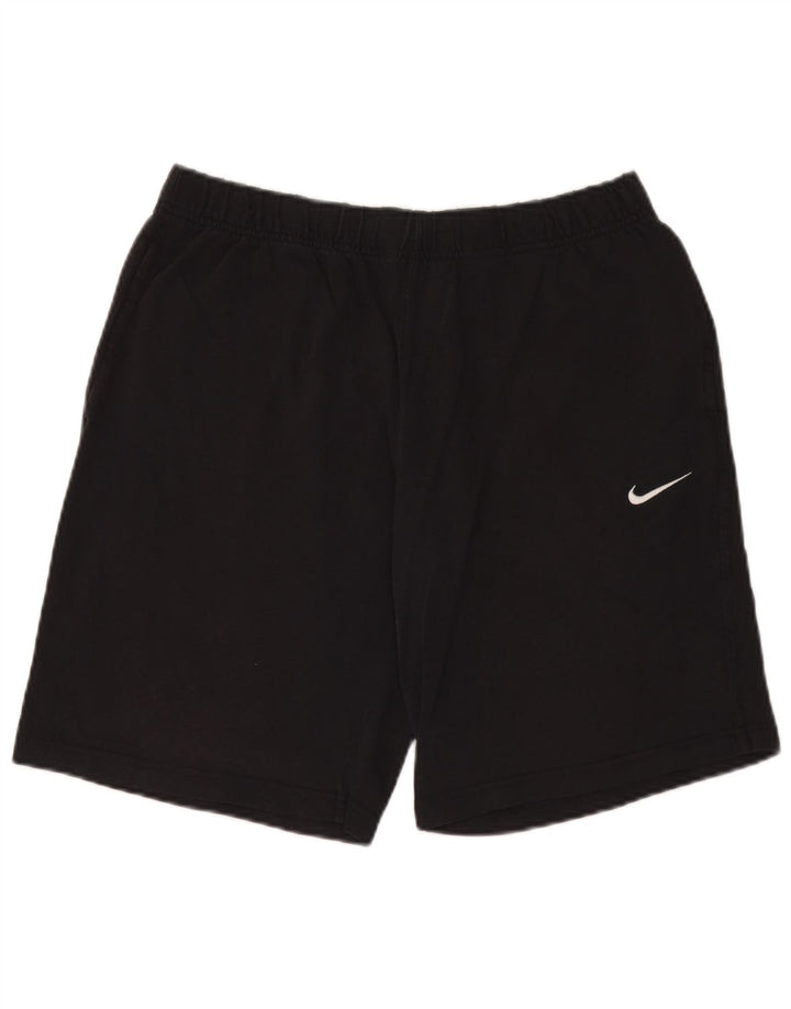 Pantaloncini sportivi Nike da uomo grandi in cotone nero