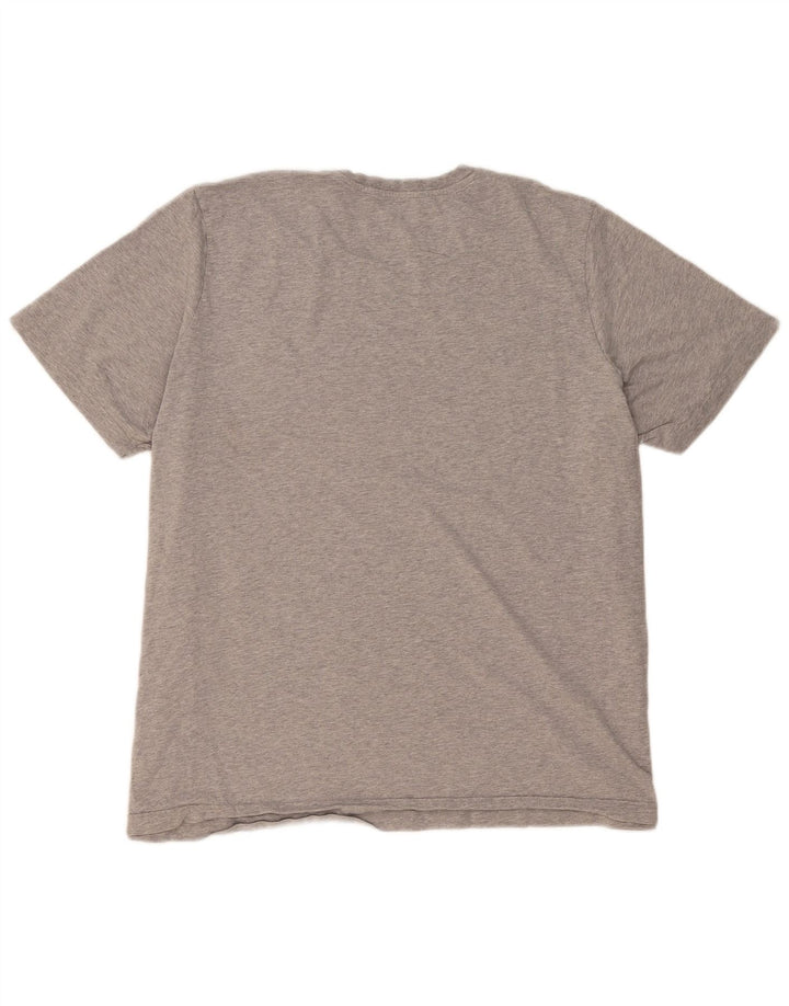 ADIDAS Mens T-Shirt Top 2XL Grey Cotton