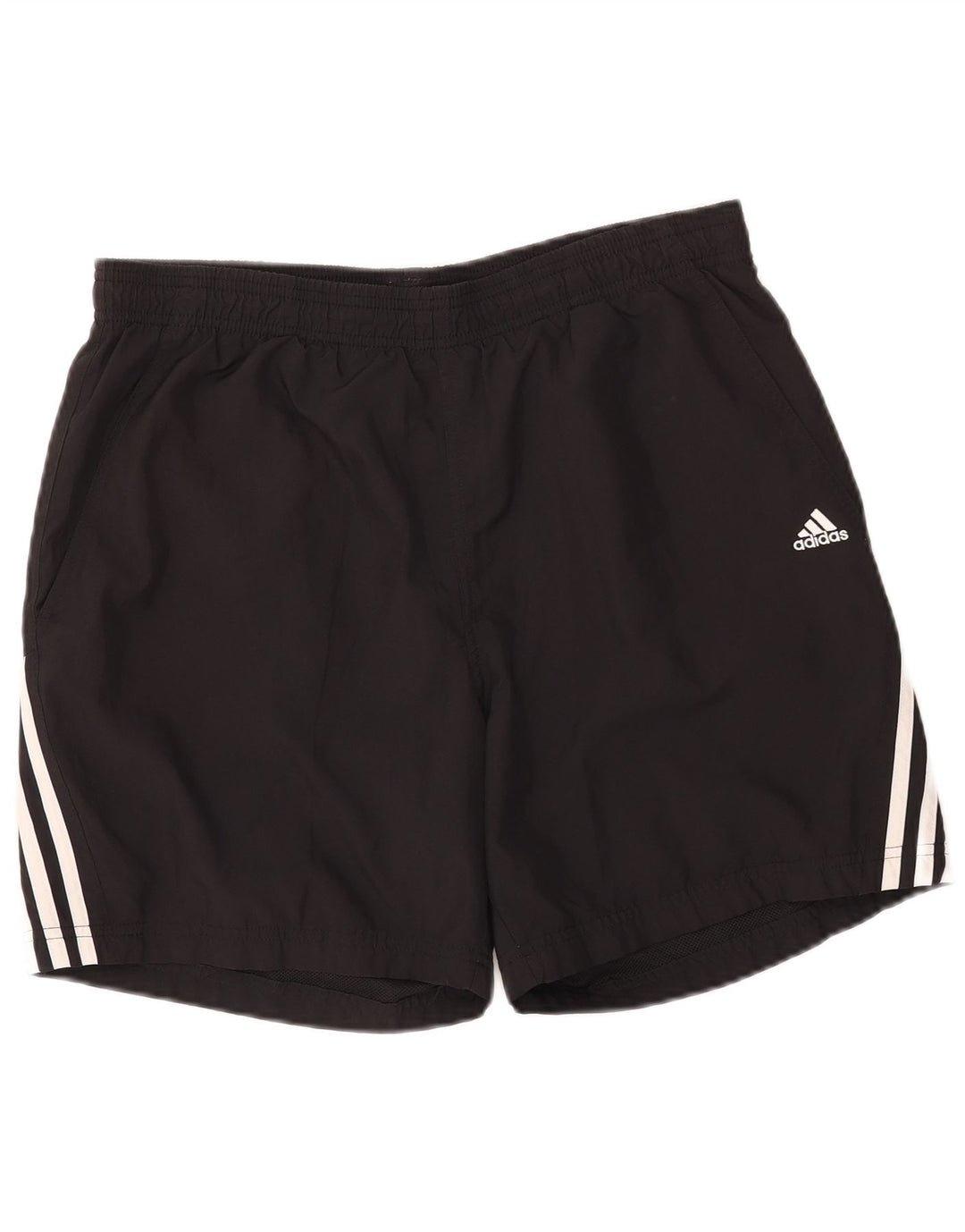 Pantaloncini sportivi Adidas Climalite da uomo medio poliestere nero