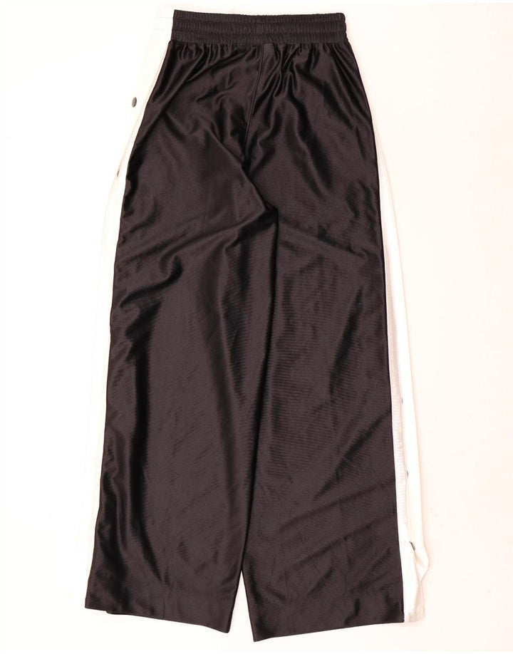 Pantaloni della tuta da donna Nike UK 10 Small Nero Colourblock Poliestere