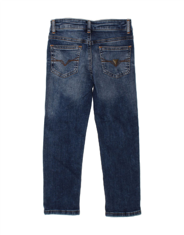 GUESS Girls Graphic Slim Jeans 5-6 Years Blue Cotton Vintage Guess and Second-Hand Guess from Messina Hembry 