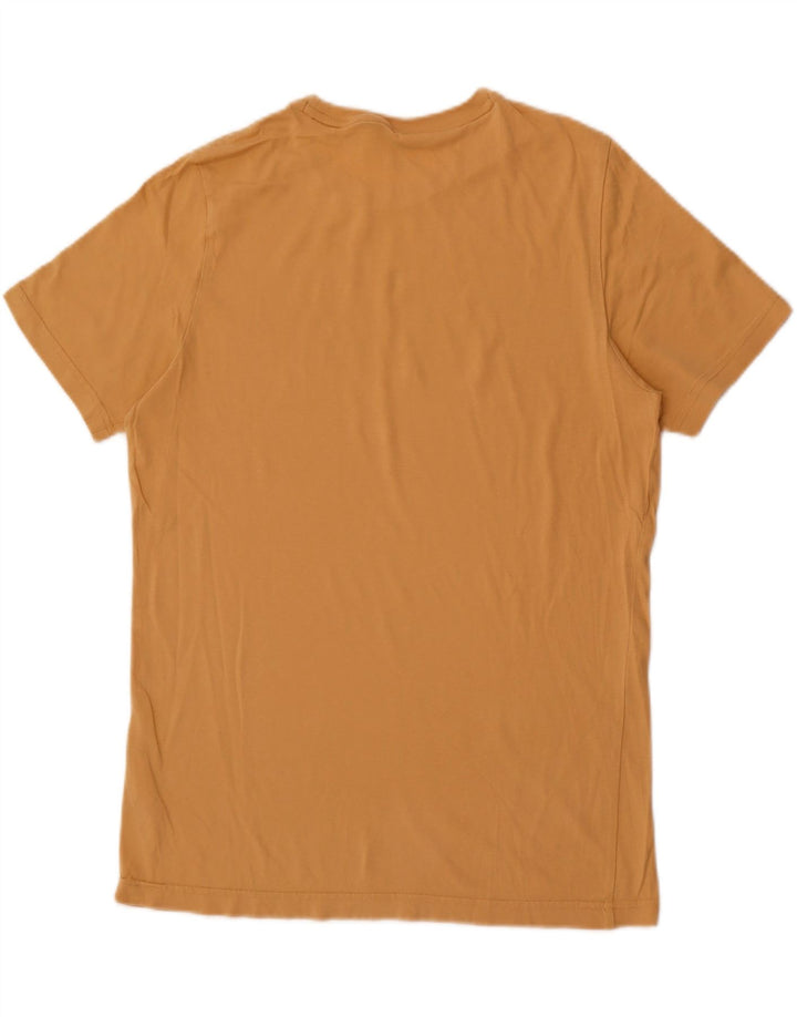 T-shirt grafica da uomo Puma Top in cotone giallo medio