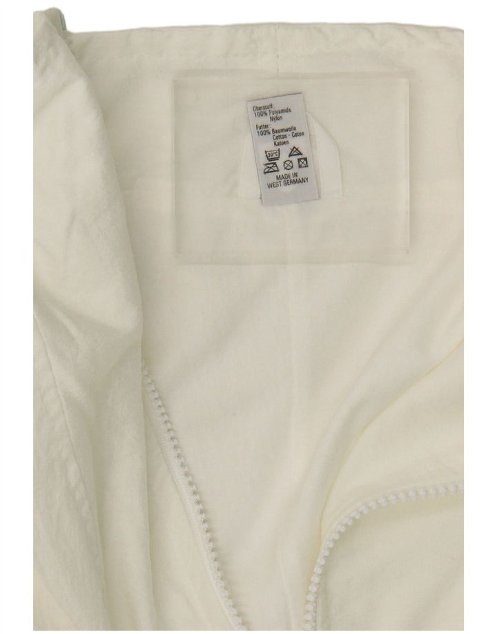 Giacca da ginnastica da uomo Trigema XL in nylon bianco