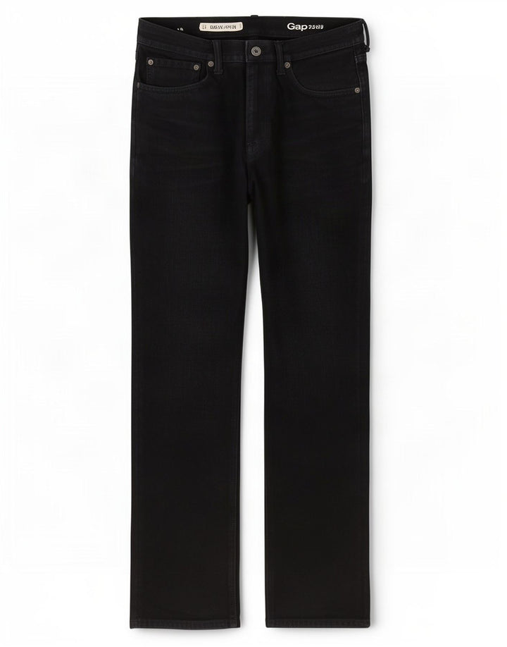 Jeans dritti da uomo Gap W32 L30 cotone nero