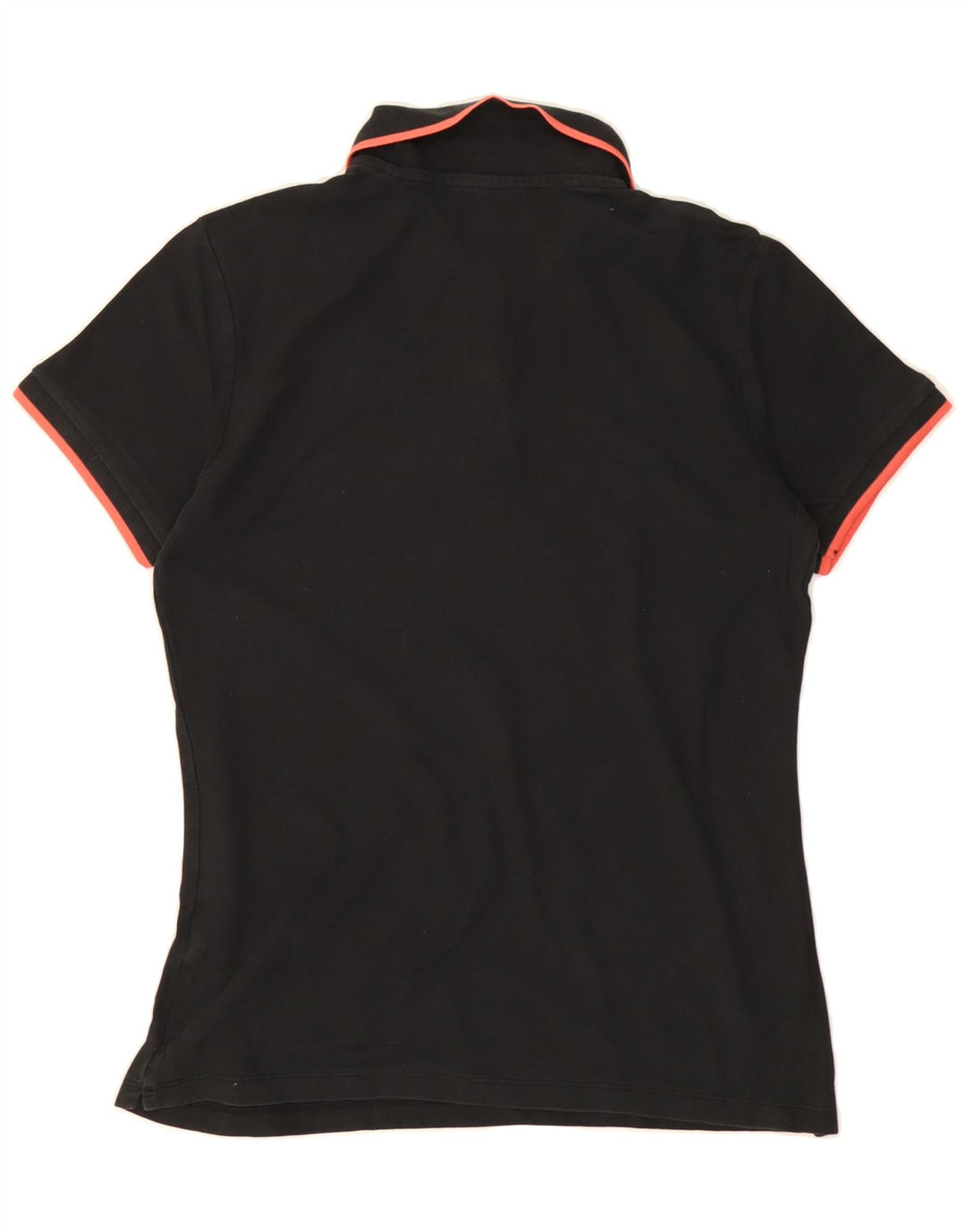 LOTTO Womens Polo Shirt UK 14 Medium Black Vintage Lotto and Second-Hand Lotto from Messina Hembry 