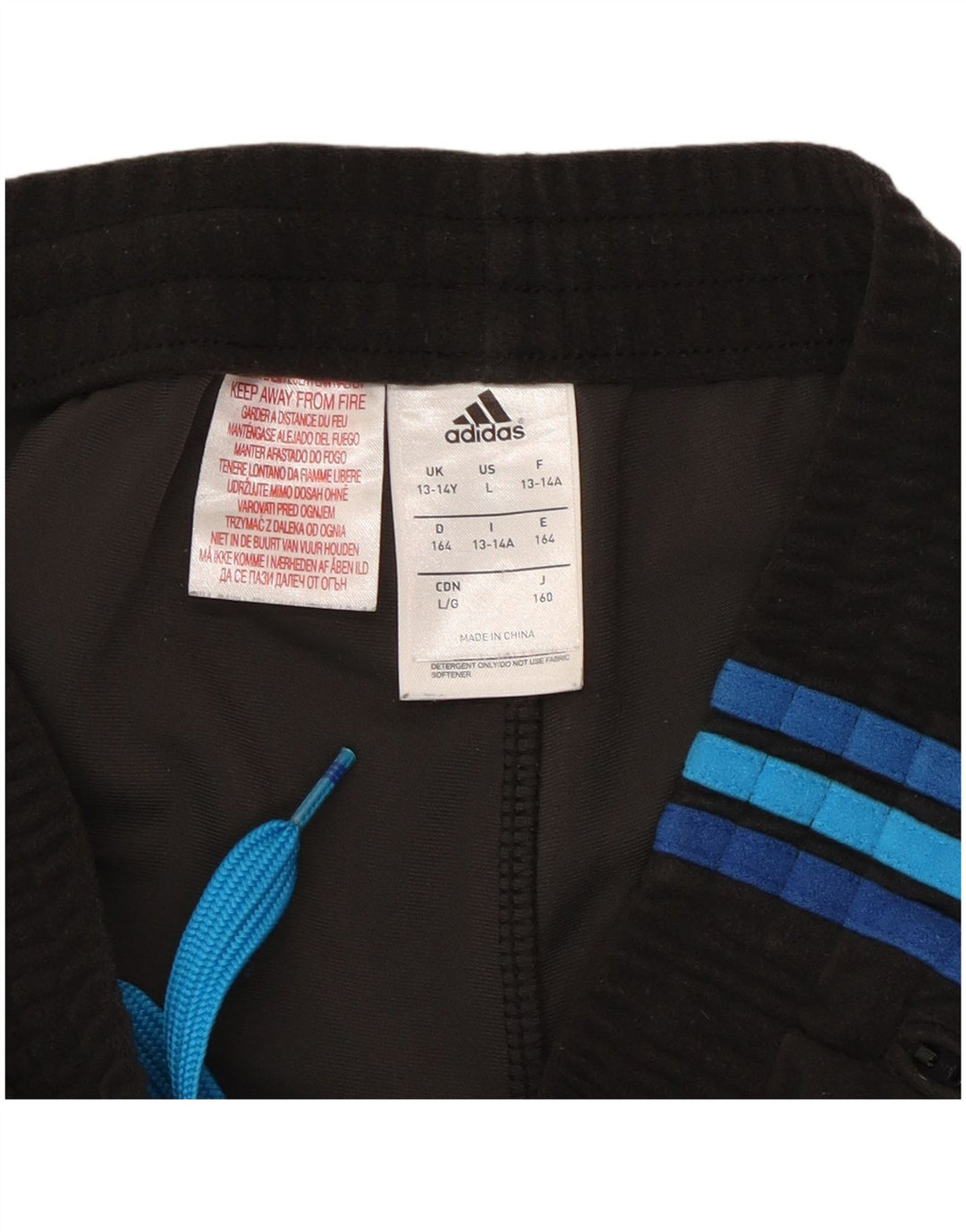 Pantaloni da tuta da ragazzo Adidas Joggers 13-14 anni Poliestere nero