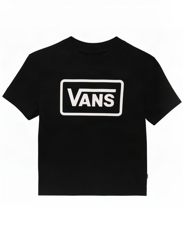 T-shirt grafica corta da donna Vans UK 6 XS Nera