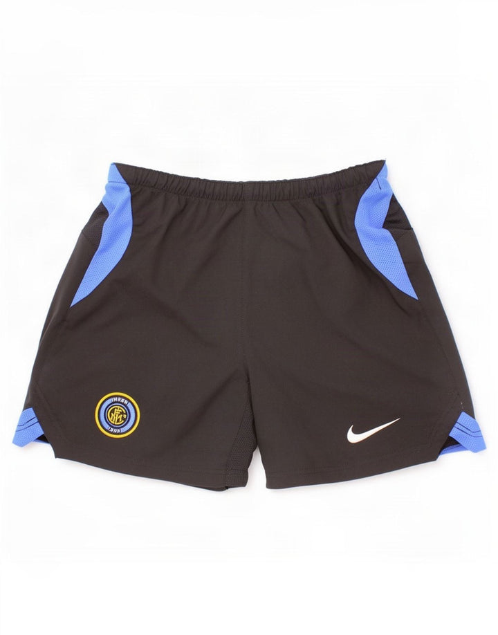 Pantaloncini sportivi Nike da ragazzo Inter Milan 10-11 anni Medium Black Colourblock
