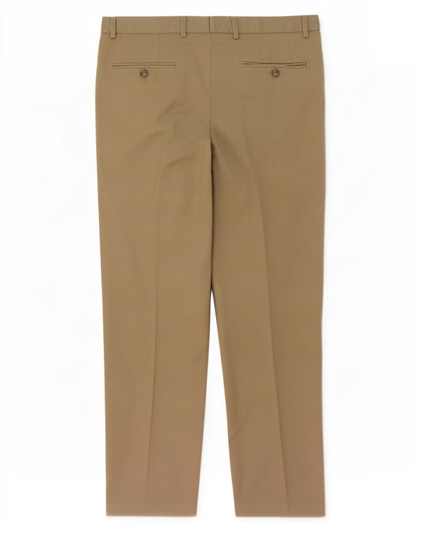 Pantaloni da abito da uomo Marks & Spencer W34 L31 Lana beige