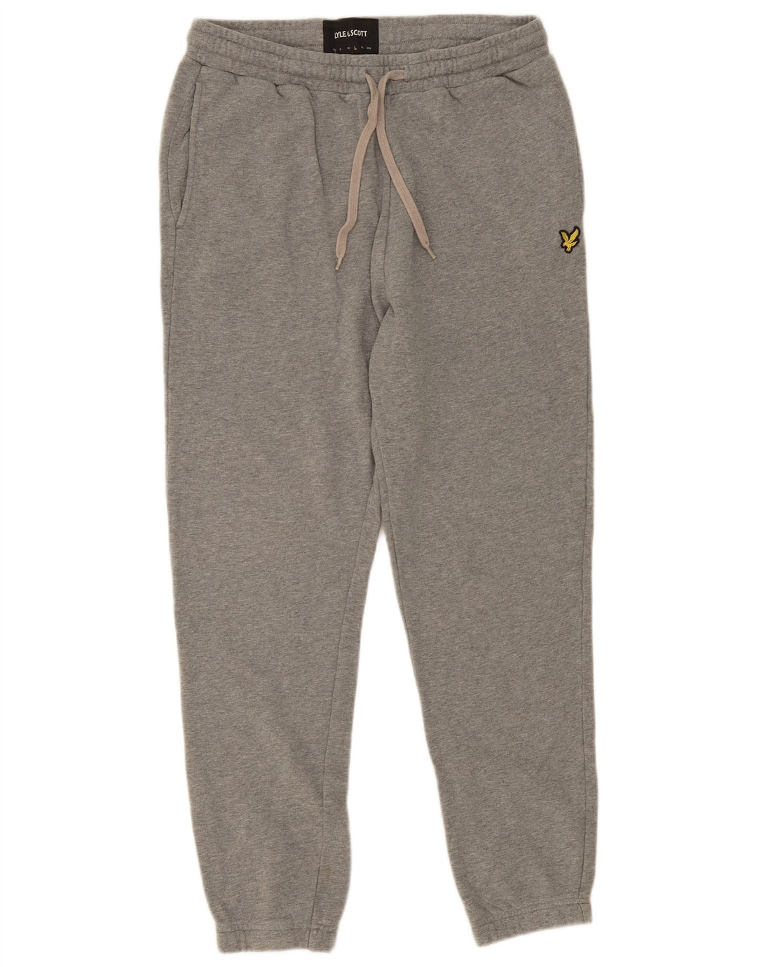 Pantaloni da tuta da uomo LYLE & SCOTT Joggers grandi in cotone grigio