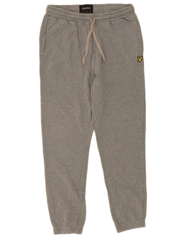 Pantaloni da tuta da uomo LYLE & SCOTT Joggers grandi in cotone grigio