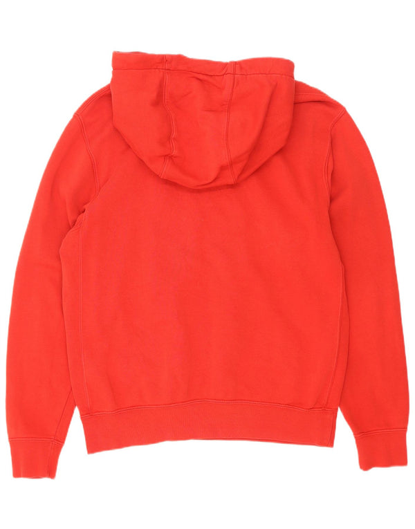 Felpa con cappuccio grafica Nike da donna, grande, in cotone rosso
